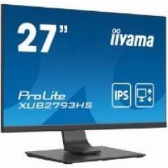 68,5cm/27 (1920x1080) iiyama ProLite XUB2793HS-B4 16:9 4ms IPS HDMI VGA DisplayPort VESA Pivot Speaker Full HD Black