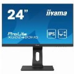 61cm/24 (1920x1080) iiyama ProLite XUB2493HS-B4 16:9 4ms IPS HDMI VGA DisplayPort VESA Pivot Speaker Full HD Black