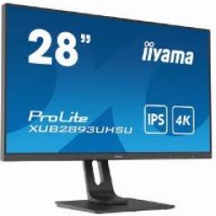 71cm/28 (3840x2160) iiyama ProLite XUB2893UHSU-B1 16:9 3ms IPS HDMI DisplayPort VESA Pivot Speaker 4K Black