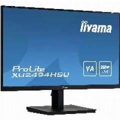 61cm/24 (1920x1080) iiyama ProLite XU2494HSU-B1 16:9 3ms HDMI VGA DisplayPort VESA Speaker Full HD Black