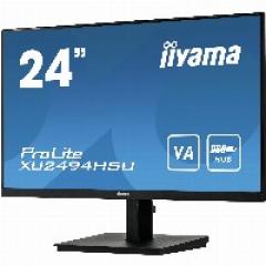 61cm/24 (1920x1080) iiyama ProLite XU2494HSU-B1 16:9 3ms HDMI VGA DisplayPort VESA Speaker Full HD Black