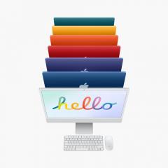 Apple iMac 61cm(24‘‘) M1 8-Core 512GB grün *NEW*