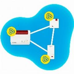 AVM FRITZ!Repeater 1200 AX Repeater - WLAN - Wifi-6