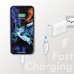 KAB LogiLink USB-C > Lightning (ST-ST) 1m White