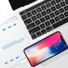 KAB LogiLink USB-C > Lightning (ST-ST) 1m White
