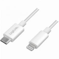 KAB LogiLink USB-C > Lightning (ST-ST) 1m White