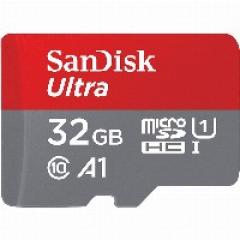 32GB SanDisk Ultra microSDXC 120Mb/s +Adapter