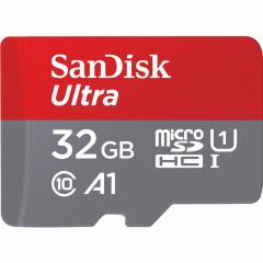 32GB SanDisk Ultra microSDXC 120Mb/s +Adapter