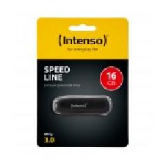 STICK 16GB USB 3.0 Intenso Speed Line Black