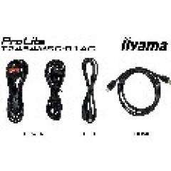 24/60,5cm (1920x1080) iiyama ProLite T2454MSC-B1AG 16:9 5ms Touchscreen VGA USB HDMI VESA Speaker Full HD Black