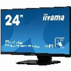 24/60,5cm (1920x1080) iiyama ProLite T2454MSC-B1AG 16:9 5ms Touchscreen VGA USB HDMI VESA Speaker Full HD Black