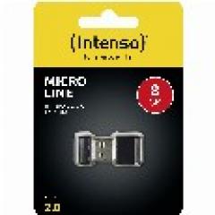 STICK 8GB USB 2.0 Intenso Micro Line Black