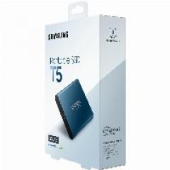 500GB Samsung Portable T5 USB3.1 Gen2 Blau retail