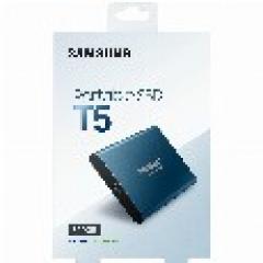 500GB Samsung Portable T5 USB3.1 Gen2 Blau retail