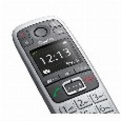 TELF Gigaset E560 HX Schnurlostelefon + Freisprecheinrichtung Grey Silver