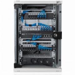 NWS 254 mm (10) 9HE Wandgehäuse 464x312x300 mm, Farbe Grau (RAL 7035) DIGITUS Professional
