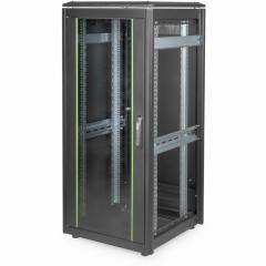 26U Netzwerkschrank, Unique 1342x600x600 mm, Farbe Schwarz (RAL 9005) DIGITUS Professional
