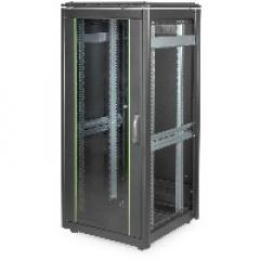 26U Netzwerkschrank, Unique 1342x600x600 mm, Farbe Schwarz (RAL 9005) DIGITUS Professional
