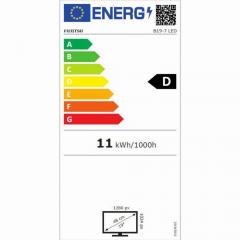48,3cm/19 (1280x1024) Fujitsu B19-7 5:4 8ms VGA DVI-D VESA Pivot Speaker SXGA Gray