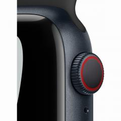 Apple Watch Series 7 Nike Aluminium 41mm Cellular Mitternacht (Sportarmband anthrazit/schwarz) *NEW*