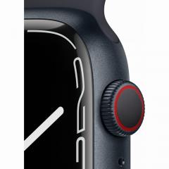 Apple Watch Series 7 Aluminium 45mm Cellular Mitternacht (Sportarmband mitternacht) *NEW*