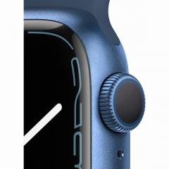 Apple Watch Series 7 Aluminium 41mm Blau (Sportarmband abyssblau) *NEW*