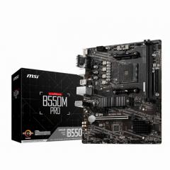 AM4 MSI B550M PRO mATX (M.2 Port, PCIe 3.0 x 4, NVMe PCI:2 PCIe:1 RAM:2)