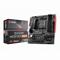 AM4 MSI B450M MORTAR MAX mATX (2x M.2 Port, PCIe 3.0 x 4, NVMe PCI:2 PCIe:2 RAM:4)