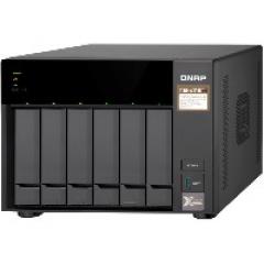 6-Bay QNAP TS-673-8G AMD R series RX-421ND 4-core 2.1 GHz, Turbo Core to 3.4 GHz Single PSU, 250W