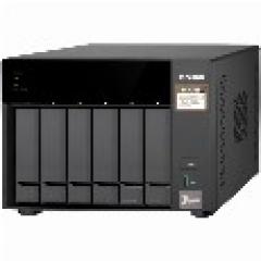 6-Bay QNAP TS-673-8G AMD R series RX-421ND 4-core 2.1 GHz, Turbo Core to 3.4 GHz Single PSU, 250W
