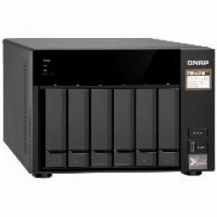 6-Bay QNAP TS-673-8G AMD R series RX-421ND 4-core 2.1 GHz, Turbo Core to 3.4 GHz Single PSU, 250W
