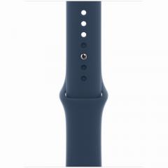 AppleWatch SE Aluminium 44mm Silber (Sportarmband abyssblau) *NEW*