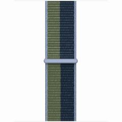 AppleWatch SE Aluminium 40mm Cellular Silber (Sport Loop abyssblau/moosgrün) *NEW*