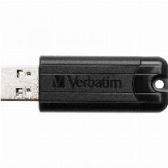 STICK 128GB USB 3.0 Verbatim StorenGo PinStripe Black