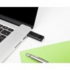 STICK 128GB USB 3.0 Verbatim StorenGo PinStripe Black