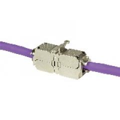 Feldkonfektionierbarer Kabelverbinder STP Cat.6A 10GE, geschirmt, Metall LogiLink