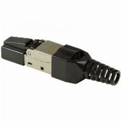 Feldkonfektionierbarer RJ45 Steckverbinder Cat.6A 10GE, geschirmt, EconLine LogiLink