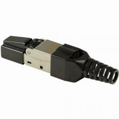 Feldkonfektionierbarer RJ45 Steckverbinder Cat.6A 10GE, geschirmt, EconLine LogiLink