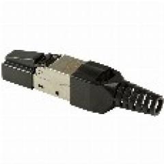 Feldkonfektionierbarer RJ45 Steckverbinder Cat.6A 10GE, geschirmt, EconLine LogiLink