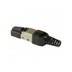 Feldkonfektionierbarer RJ45 Steckverbinder Cat.6A 10GE, geschirmt, EconLine LogiLink