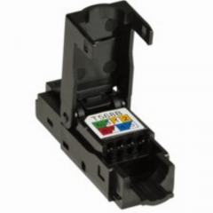 Feldkonfektionierbarer RJ45 Steckverbinder Cat.6A 10GE, ungeschirmt, EconLine LogiLink