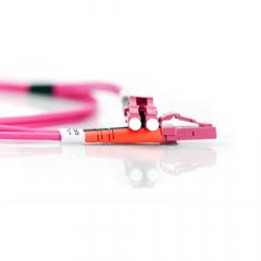 LWL Patchkabel LC / LC 1m OM4 Multimode (50/125µ) Duplex Digitus