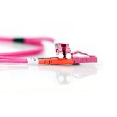LWL Patchkabel LC / LC 1m OM4 Multimode (50/125µ) Duplex Digitus