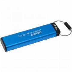 STICK 16GB USB 3.1 Kingston DataTraveler 2000 verschlüsselt Blue