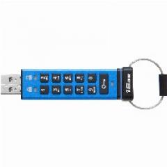 STICK 16GB USB 3.1 Kingston DataTraveler 2000 verschlüsselt Blue