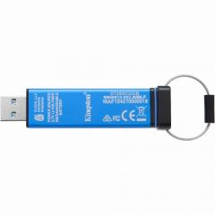 STICK 32GB USB 3.1 Kingston DataTraveler 2000 verschlüsselt Blue