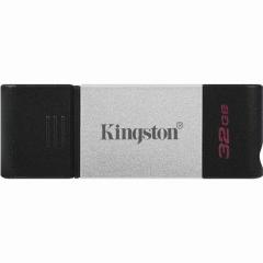 STICK 32GB USB-C 3.2 Kingston DataTraveler 80 Black