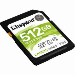 512GB Kingston Canvas Select Plus SDXC 100MB/s