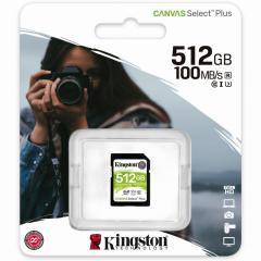 512GB Kingston Canvas Select Plus SDXC 100MB/s