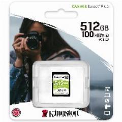 512GB Kingston Canvas Select Plus SDXC 100MB/s